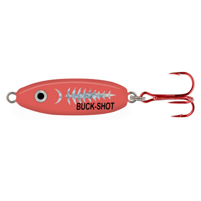 Pelican Lures Casting Spoons in Red Yellow, Size 3/4 Oz from The Fishin' Hole