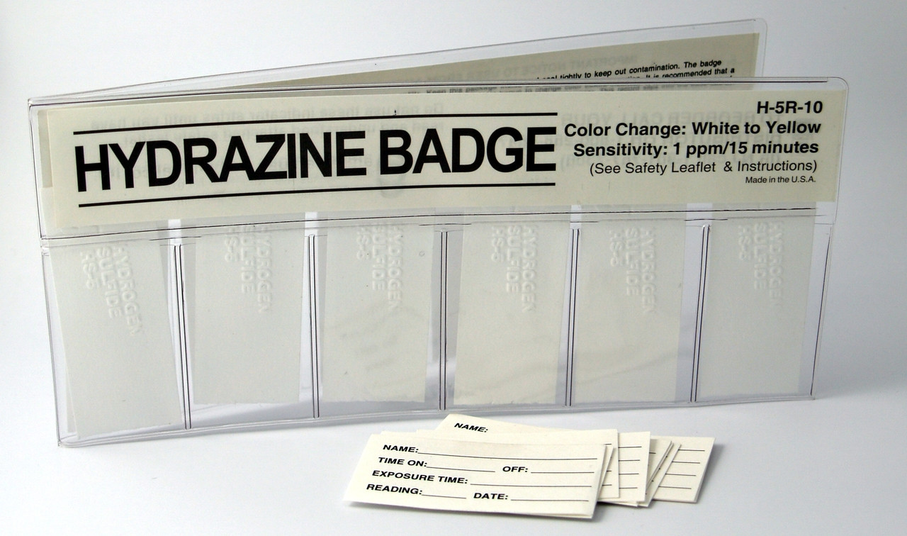 H-5R-10 Hydrazine Color Change Badge Refills