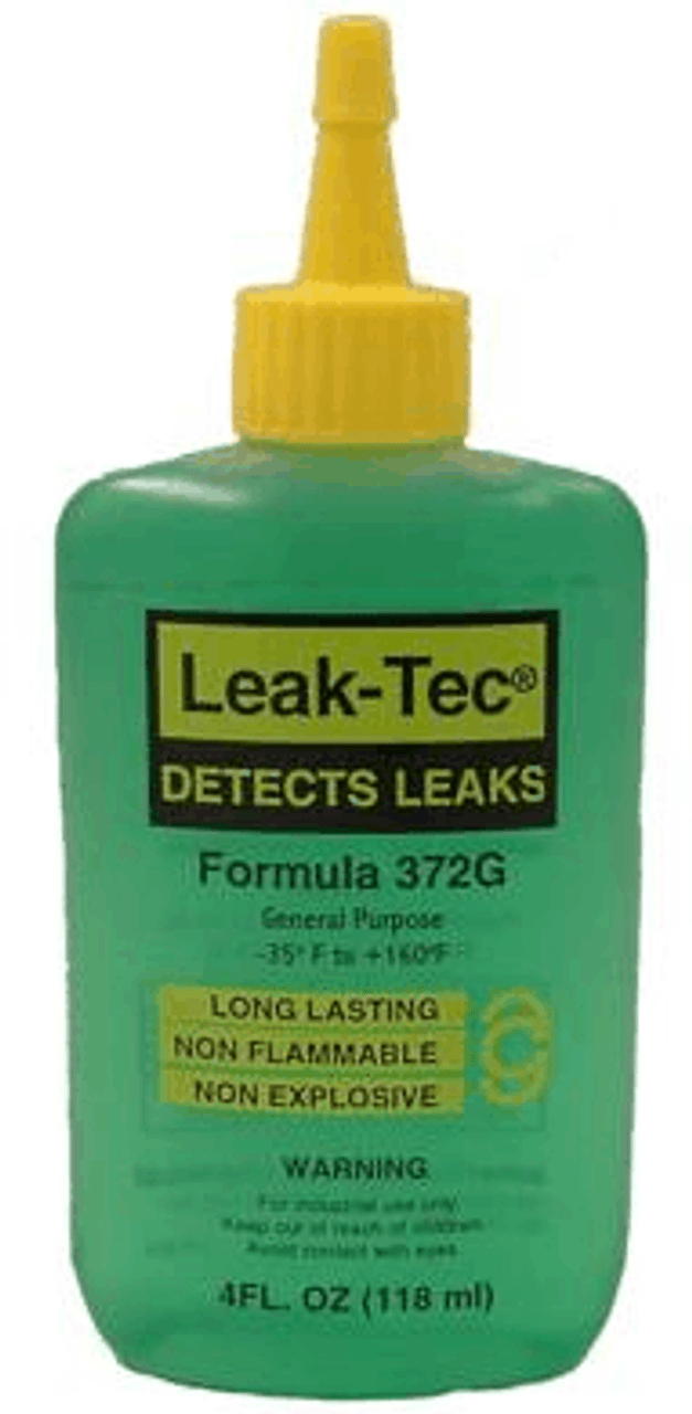 372G-01 Leak Detector for air-conditioning and refrigeration systems [12] 4 oz. Squeeze Bottles