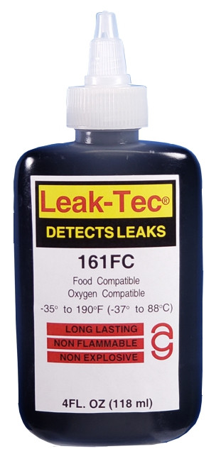 161FC-28 Leak-Tec leak detector (4 oz) - for Food Compatible