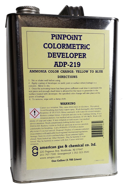 ADP-219-09 Ammonia Color Change Developer (1-Gal) ADP-219-09 Ammonia Color Change Developer (1-Gal)