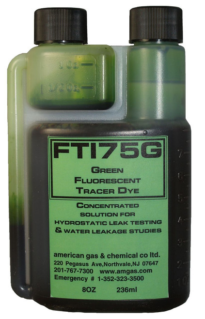 FT175O-45 Orange Water Additive Fluorescent Tracer Dye (8oz twin