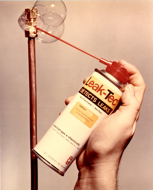 372E-15 Leak-Tec leak detector compressed gases 10oz aerosol
