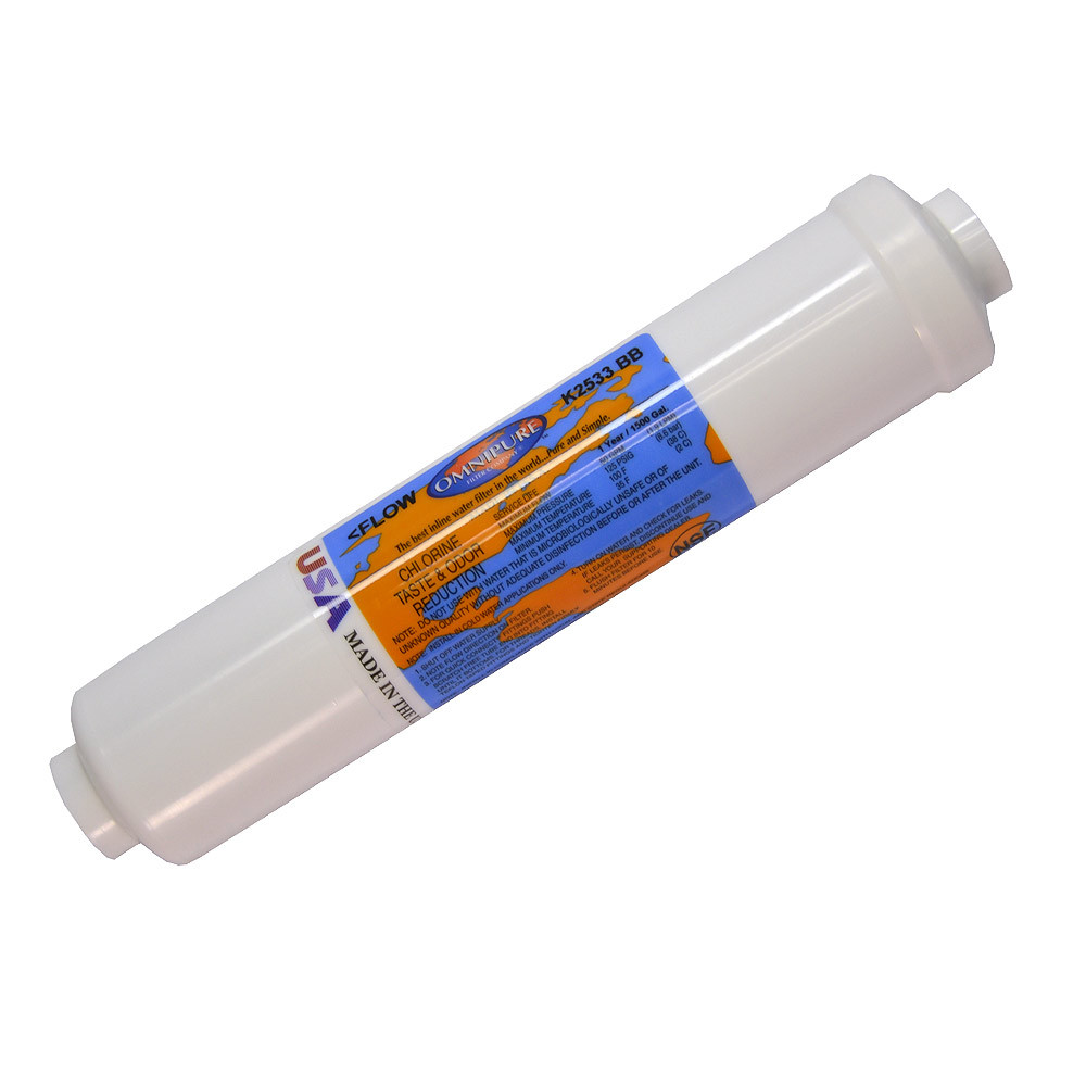Omnipure K2540-BB Inline GAC Postfilter 1/4