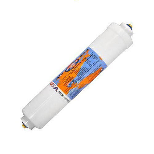 Hydronix ICF-10Q Filtro Acqua In Linea Al Carbone Di Cocco, Attacco Rapido 1/4 Di Pollice, Confezione Da 2 Pezzi