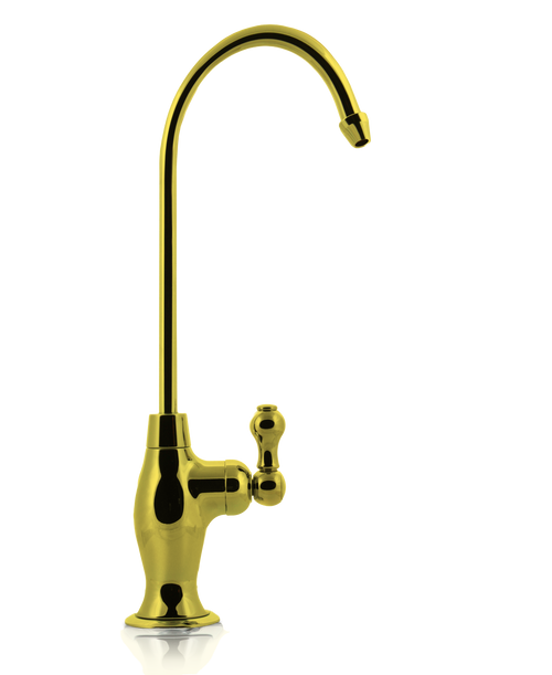 Lead Free Vase Style Drinking Water Faucet Bright Golden LF-EC32-GL/1