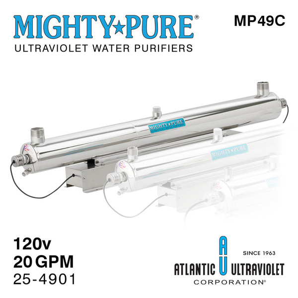 【ヤ取終了11/9】≪zy458≫美品 サンポット Utac/ユータック 温水システムボイラ CUG-376MR F/O 40523-07 Atlantic UV Mighty Pure MP49C UV Water Purifier - KlearWaterStore.com