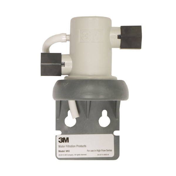 3M Water Filtration VH3-NPT Filter Head No Shroud Flat Head 
