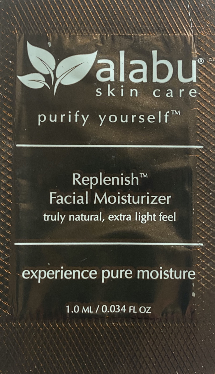 Face moisturizer samples