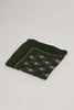 Hartford Ikat Square Scarf Ethnic Green 