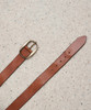 Hartford Angus Brown Leather Belt