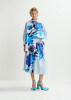 Essentiel Antwerp Hibra foil print large shirt 