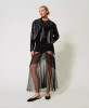 Twinset Faux Leather Jacket