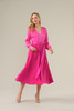 Caroline Kilkenny Aurelie Intense Fuchsia Dress
