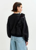 Essentiel Antwerp Ijoux Embroidered Sweater Black