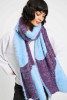 Pom Amsterdam Shawl Dots Plum 