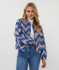 Esqualo Jacket Bomber jacquard zigzag 