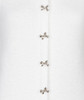 Esqualo Sweater Bow Button Off White