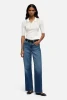 7 For All Mankind Stovepipe Straight Oceanstone 