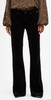 7 For All Mankind The Leggy Bootcut Velvet Black