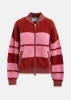 Essentiel Antwerp Striped Knit Jacket Jicama