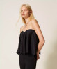 Twinset Satin bustier top