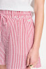 Pom Amsterdam Shorts Seersucker Red White 
