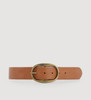 Hartford Angus Belt Woman Leather Belt Brown