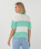 Esqualo Sweater Striped Sequins 