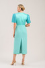 Caroline Kilkenny Mermaid Dress Aqua