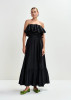 Essentiel Antwerp Joyce Belted Ruffle Dress