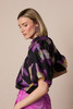 Fee G Dee Blouse With Collar Floral Print  