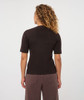  Esqualo Sweater s/slve studs Cacao 