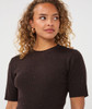  Esqualo Sweater s/slve studs Cacao 