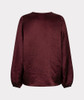 Esqualo Blouse Balloon Sleeve Acetate Merlot / F26.05546