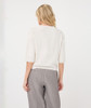 Esqualo Sweater Shoulder Off-White 