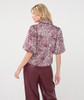 Esqualo Blouse Wide Sleeve Zebra print
