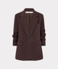 Esqualo Blazer 3/4 Slve Cacao F26.10501 