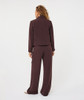 Esqualo Trousers Wide Leg in Cacao (F26.10502)