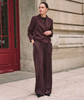 Esqualo Trousers Wide Leg in Cacao (F26.10502)