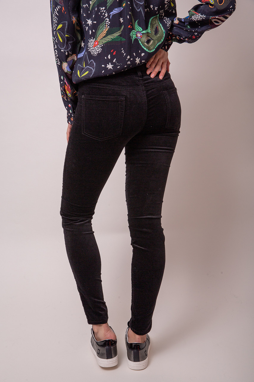 7 For All Mankind Skinny Velvet Jeans 