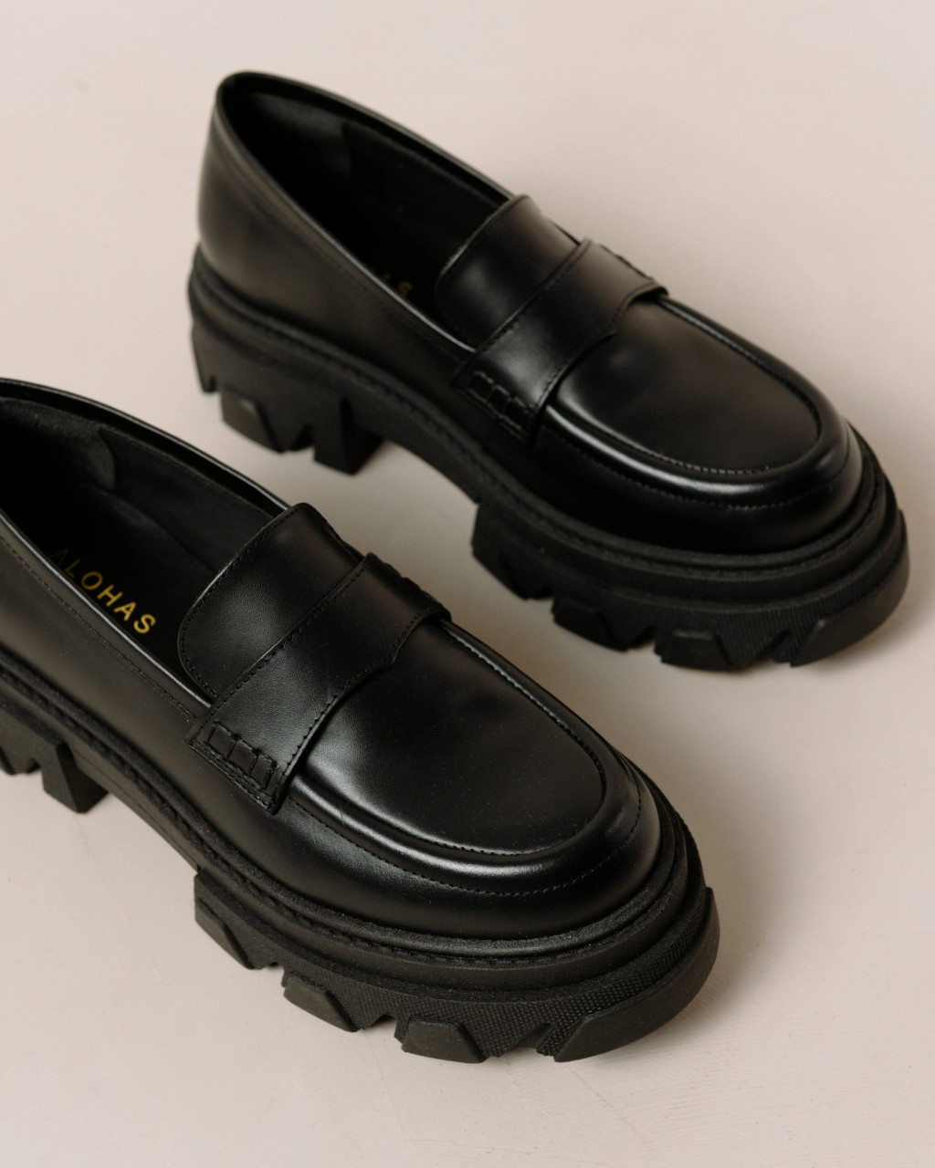 Alohas Trailblazer Black loafers Anastasia Boutique