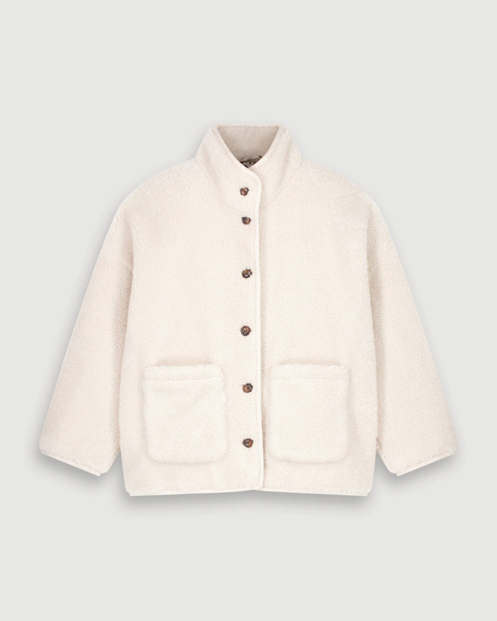 Hartford Vanille Coat Woman Knitted Coat | Anastasia