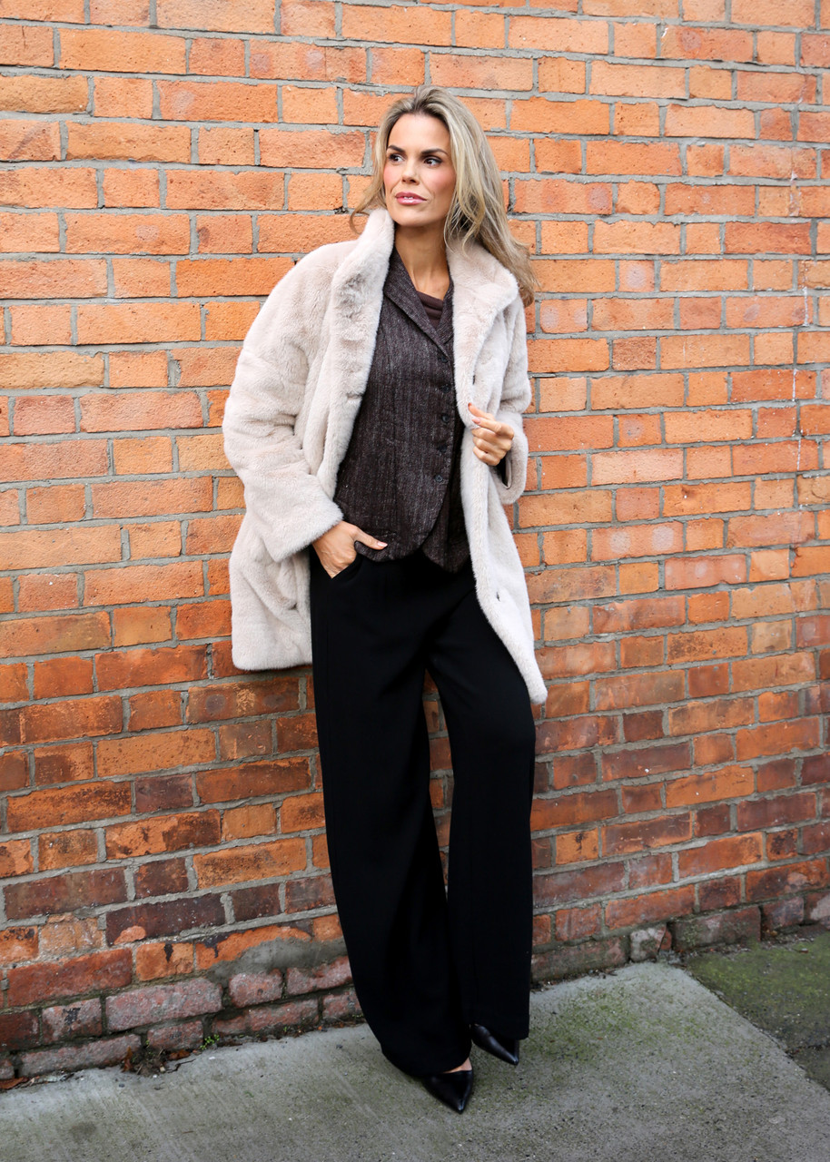 ジャケット・アウター Hartford laine wool coat 48 Hartford Vayak Coat Woman Knitted Coat | Anastasia