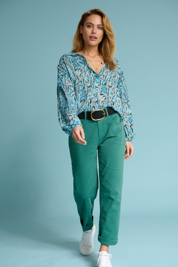 Pom Amsterdam Flows Skylight Blouse Pom Amsterdam Flows Skylight Blouse