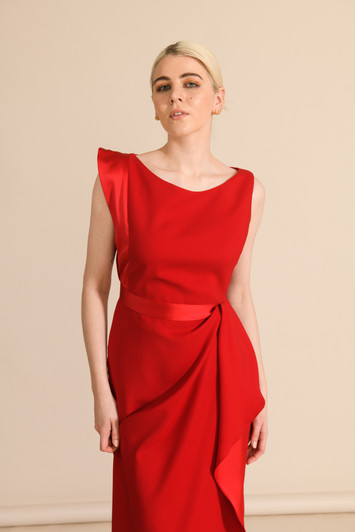 Caroline Kilkenny Ella dress Red