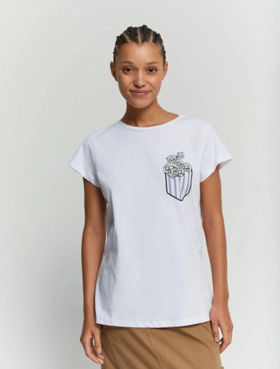 iBlues Ireno T-Shirt White iBlues Ireno T-Shirt White