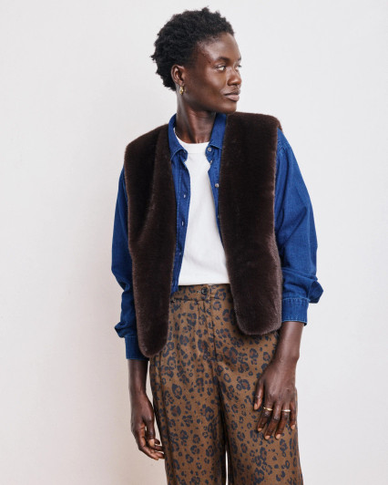 Hartford Vobby Vest Woman Knitted Vest