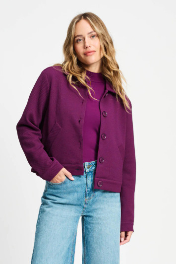 Pom Amsterdam Jacket Iris Plum