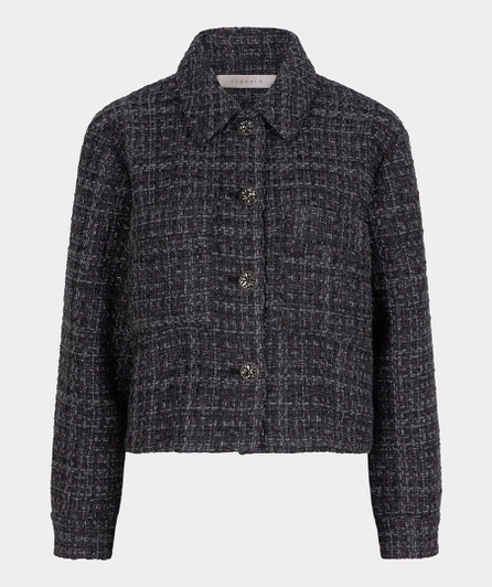 Esqualo Jacket tweed fancy buttons 